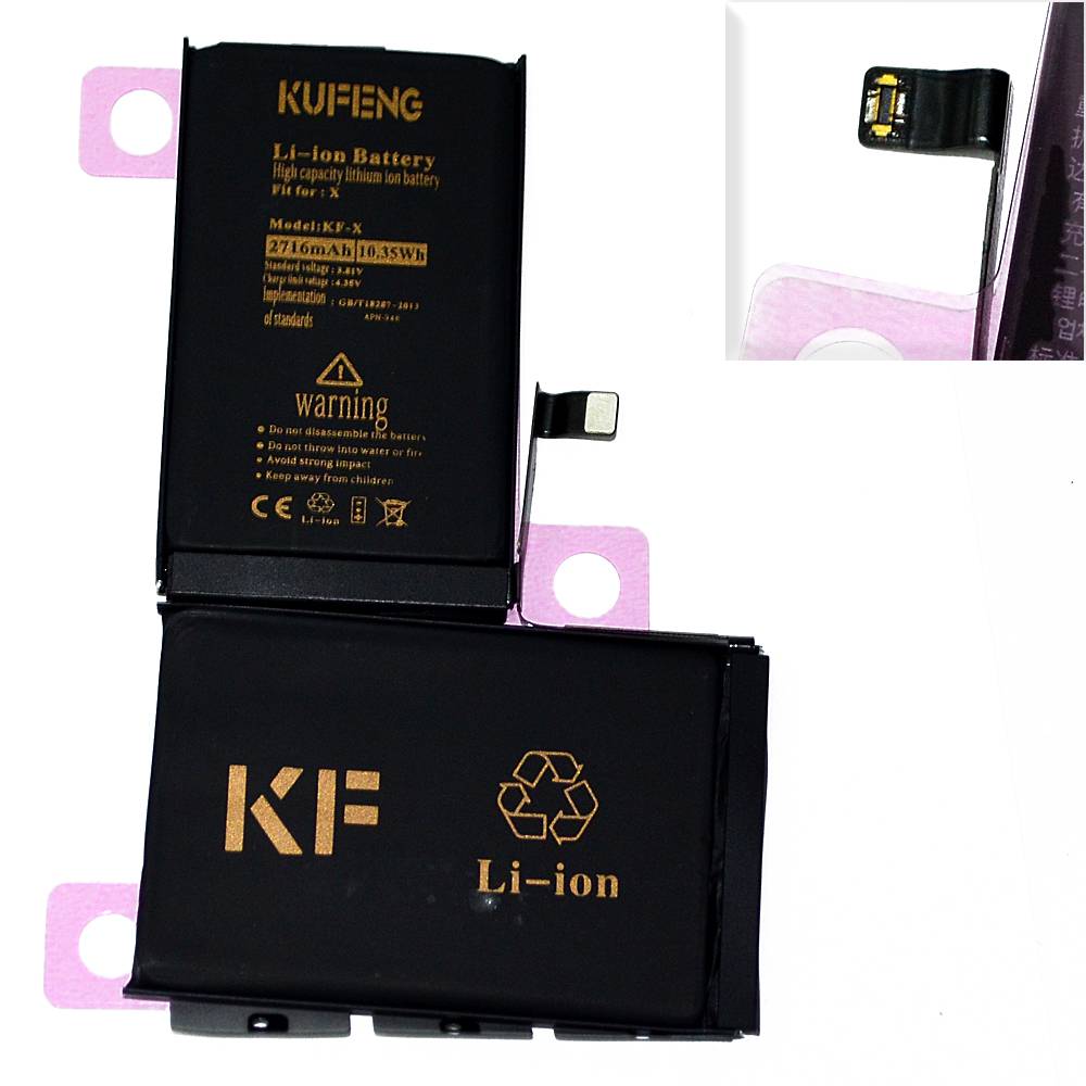 Аккумулятор на xr оригинал. АКБ iphone x АКБ 2716mah. Ku Feng аккумуляторы iphone XR. Iphone XR - аккумуляторная батарея (АКБ). KF аккумулятор iphone.